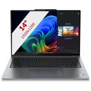 Afbeelding van een Lenovo ThinkPad X9-14 Gen 1 (21QA002KMH) 14'' Copilotplus laptop