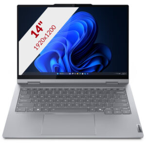 Afbeelding van een Lenovo ThinkBook 14 2-in-1 G5 IAU (21SQ000AMH) 14'' Copilotplus laptop