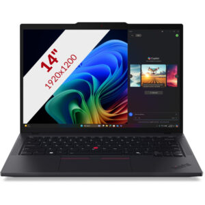 Afbeelding van een Lenovo ThinkPad T14 Gen 6 (21QJ005EMH) 14'' Copilotplus laptop
