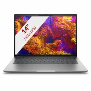 Afbeelding van een HP ZBook 8 G1as (B72VHET) 14'' Copilotplus laptop