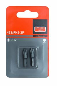 Afbeelding van een Bahco 2xbits ph 2 25 mm 5/32" | 45S/PH2-2P