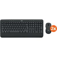Afbeelding van een Logitech MK545 Draadloze Toetsenbord en Muis QWERTY 2-Pack