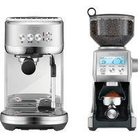Afbeelding van een Sage the Bambino Plus Stainless Steel + Koffiemolen