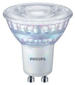 Afbeelding van een Philips LED spot GU10 6,2-80W 3000K dimbaar - LED3453