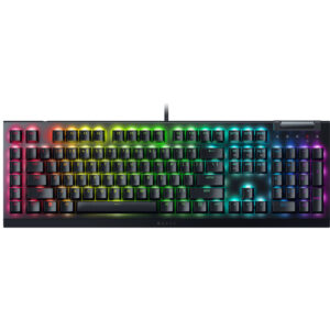 Afbeelding van een Razer BlackWidow V4 X gaming toetsenbord