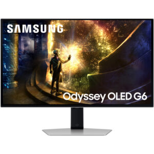 Afbeelding van een Samsung Odyssey OLED G6 G61SD 27'' gaming monitor