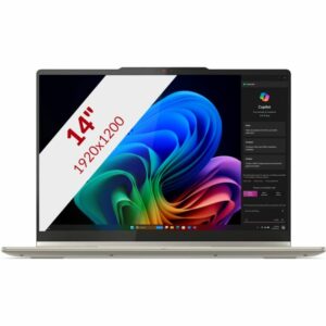 Afbeelding van een Lenovo Yoga 7 2-in-1 14AKP10 (83JR00ATMH) 14'' Copilotplus laptop