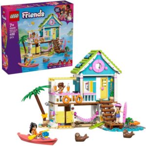 Afbeelding van een LEGO Friends - Strandhuis met zeehonden Constructiespeelgoed