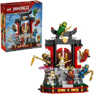 Afbeelding van een LEGO Ninjago - 15-jarig jubileum: Display met ninjapersonages Constructiespeelgoed