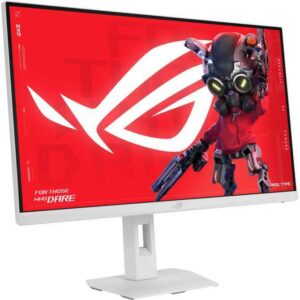 Afbeelding van een ASUS ROG Strix XG27ACMES-W 27'' gaming monitor