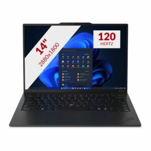 Afbeelding van een Lenovo ThinkPad X1 Carbon Aura Edition (21NS00XGMH) 14'' Copilotplus laptop