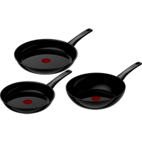 Afbeelding van een Tefal Renew On Keramische koekenpannenset 24 + 28 cm + Wokpan 28 cm