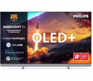 Afbeelding van een Philips 55OLED910 Ambilight TV - Sound by Bowers & Wilkins (2025)