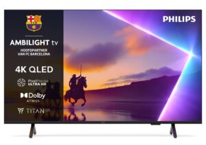 Afbeelding van een Philips 85PUS8500 4k QLED Ambilight TV (2025)