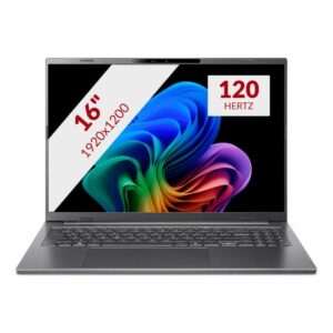 Afbeelding van een Acer Aspire 16 AI A16-61M-R1B1 16'' Copilotplus laptop