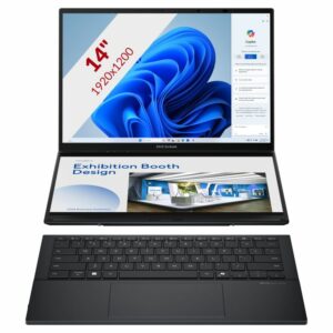 Afbeelding van een ASUS Zenbook Duo UX8406CA-QL038W 14'' Copilotplus 2-in-1 laptop