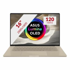 Afbeelding van een ASUS Zenbook A16 UX3607OA-SQ013W 16'' Copilotplus laptop