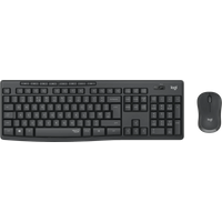 Afbeelding van een Logitech MK295 Silent Draadloze Toetsenbord en Muis Zwart QWERTY