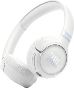 Afbeelding van een JBL Tune 680NC Wit Draadloze On-Ear Koptelefoon met Adaptive Noise Cancelling