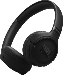 Afbeelding van een JBL Tune 680NC Zwart Draadloze On-Ear Koptelefoon met Adaptive Noise Cancelling
