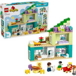 Afbeelding van een LEGO DUPLO 3in1 Dinosaurs on Wheels Constructiespeelgoed