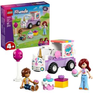 Afbeelding van een LEGO Friends - Eenhoorn taartenbezorgauto Constructiespeelgoed