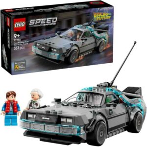 Afbeelding van een LEGO Speed Champions - Tijdmachine uit Back to the Future Constructiespeelgoed