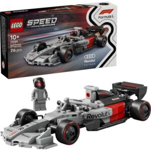 Afbeelding van een LEGO Speed Champions - Audi Revolut F1 Team R26 racewagen Constructiespeelgoed