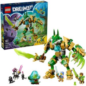 Afbeelding van een LEGO DREAMZzz Fox Guardian Mech Constructiespeelgoed