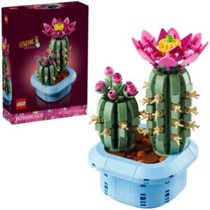 Afbeelding van een LEGO Botanicals - Bloeiende cactus Constructiespeelgoed