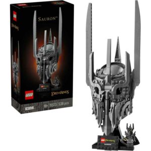 Afbeelding van een LEGO Icons - The Lord of the Rings: de helm van Sauron Constructiespeelgoed