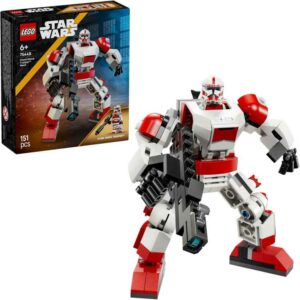 Afbeelding van een LEGO Star Wars - Clone Shock Trooper mecha Constructiespeelgoed