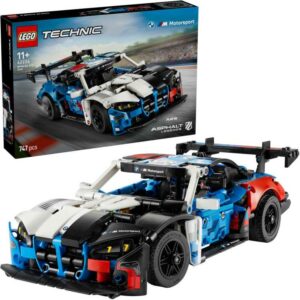 Afbeelding van een LEGO Technic - BMW M4 GT3 EVO racewagen Constructiespeelgoed