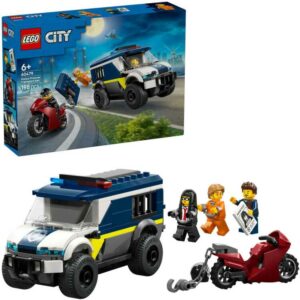 Afbeelding van een LEGO City - Politie gevangenentransport Constructiespeelgoed