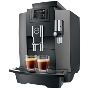 Afbeelding van een Jura We8 - Koffievolautomaat Maximaal Aantal Kopjes: 30 Melkslang Dark Inox