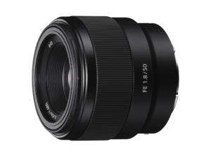 Afbeelding van een Sony Fe 50mm F/1.8 Zwart