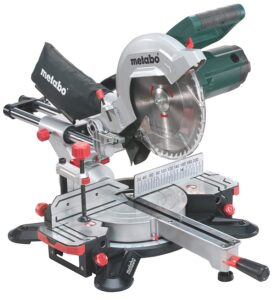 Afbeelding van een Metabo Afkortzaag KGS 254 M met trekfunctie | nieuw model - 602540000