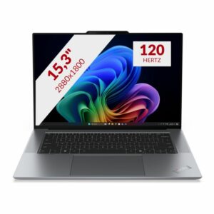Afbeelding van een Lenovo ThinkPad X9-15p Gen 1 Aura Edition (21VV004LMH) 15.3'' Copilotplus laptop
