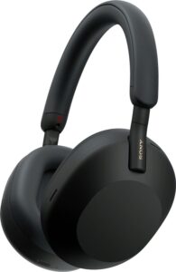 Afbeelding van een Sony WH-1000XM5 noise cancelling koptelefoon