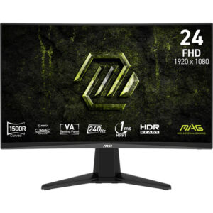 Afbeelding van een MSI MAG 245C X24 23.6'' Curved gaming monitor