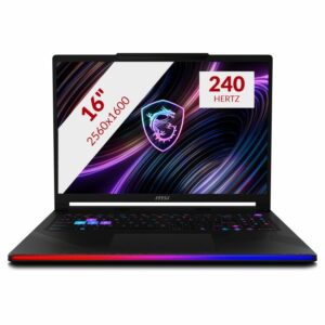 Afbeelding van een MSI Raider 16 Max HX B2WJ-038NL 16'' gaming laptop