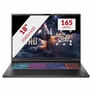Afbeelding van een Acer Nitro 18 AI AMD AN18-61-R8E5 18'' gaming laptop