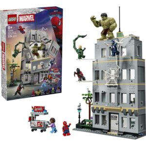 Afbeelding van een LEGO Marvel - Spider-Man vs. Hulk ultieme confrontatie Constructiespeelgoed