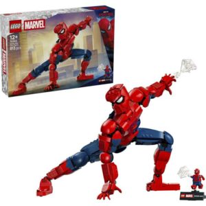 Afbeelding van een LEGO Marvel Spider-Man - Spider-Man heldenfiguur Constructiespeelgoed