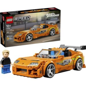 Afbeelding van een LEGO Speed Champions - The Fast and The Furious Toyota Supra MK4 Constructiespeelgoed