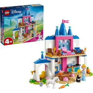 Afbeelding van een LEGO Disney - Assepoesters kasteel met dierenvriendjes Constructiespeelgoed