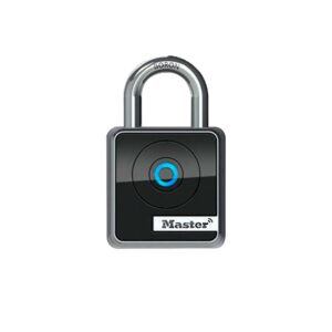 Afbeelding van een Masterlock Bluetooth bediend hangslot voor binnen gebruik 47MM, Ø 7MM - 4400EURD