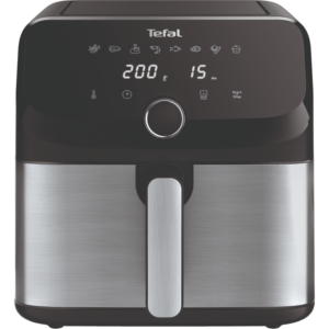 Afbeelding van een Tefal Ey855d Easy Fry Mega - Heteluchtfriteuse Zilver 75 L 2020 W Aantal Frituurmanden: 1