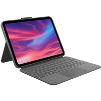 Afbeelding van een Logitech Combo Touch Apple iPad (2025/2022) Toetsenbord Hoes QWERTY