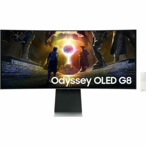 Afbeelding van een Samsung Odyssey G8 G85SD 34'' Curved gaming monitor